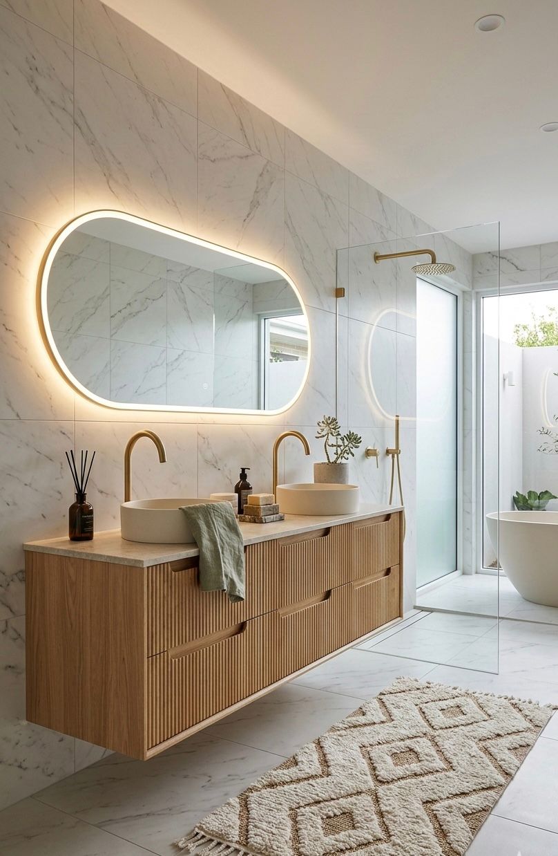 MALDIVES 71-inch double bathroom vanity with quartz countertop and 6 drawers